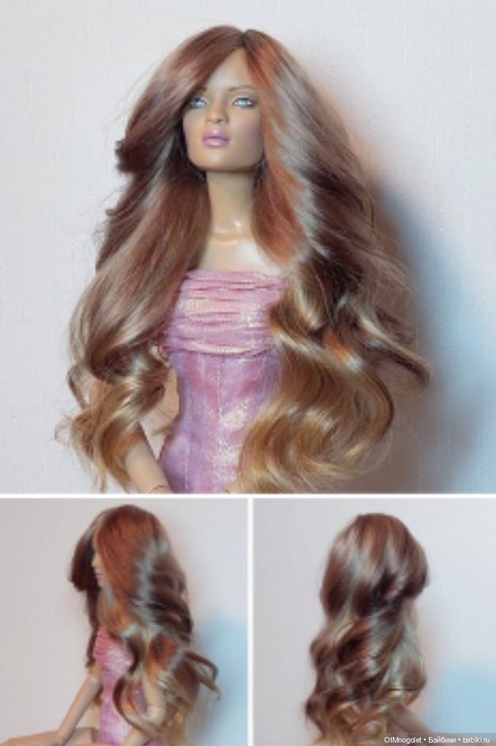 Изготовление ювелирного парика любой сложности на кукол Tonner (фото 2)