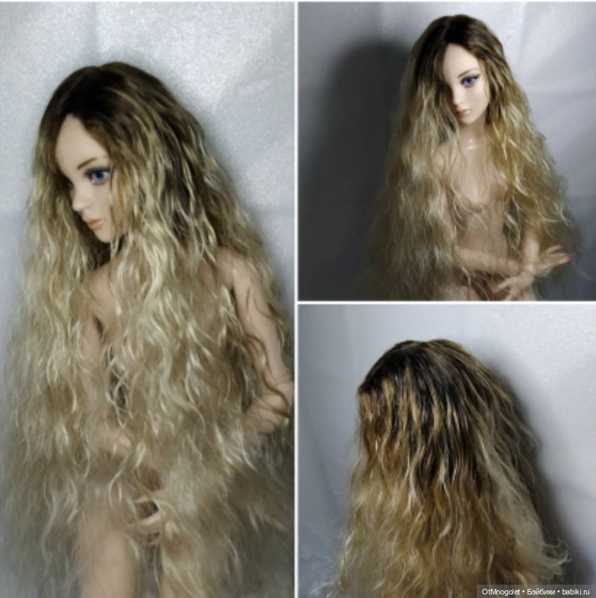 Изготовление ювелирного парика любой сложности на кукол Tonner (фото 8)