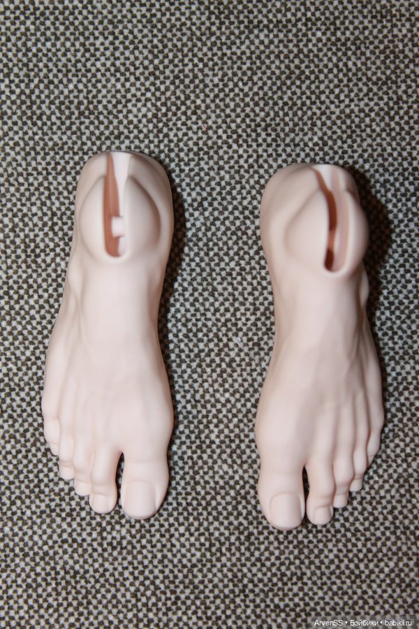 Стопы под сланцы от Давида Dollshe