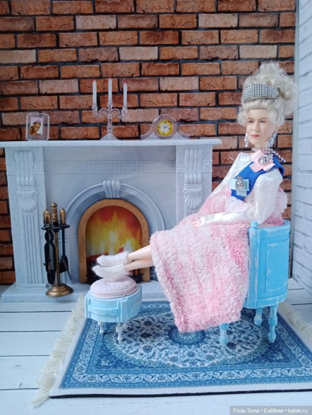 Мебель прованс ретро винтаж Шебби шик кресло пуфик банкетка плед (фото 9)