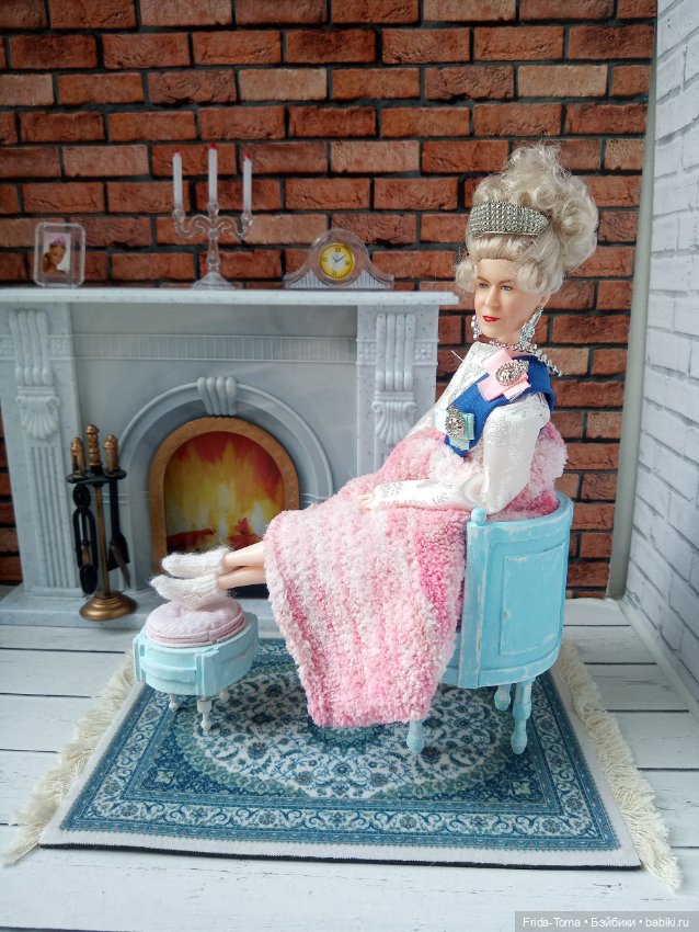 Мебель прованс ретро винтаж Шебби шик кресло пуфик банкетка плед (фото 2)