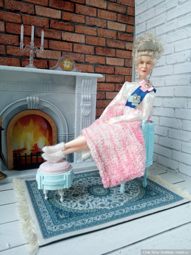 Мебель прованс ретро винтаж Шебби шик кресло пуфик банкетка плед