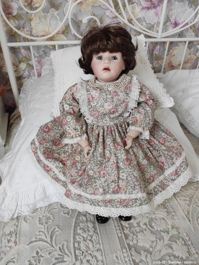 Очень хорошенькая Хильда — Реплики антикварных кукол (фото 5)
