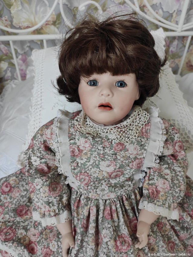Очень хорошенькая Хильда — Реплики антикварных кукол (фото 4)