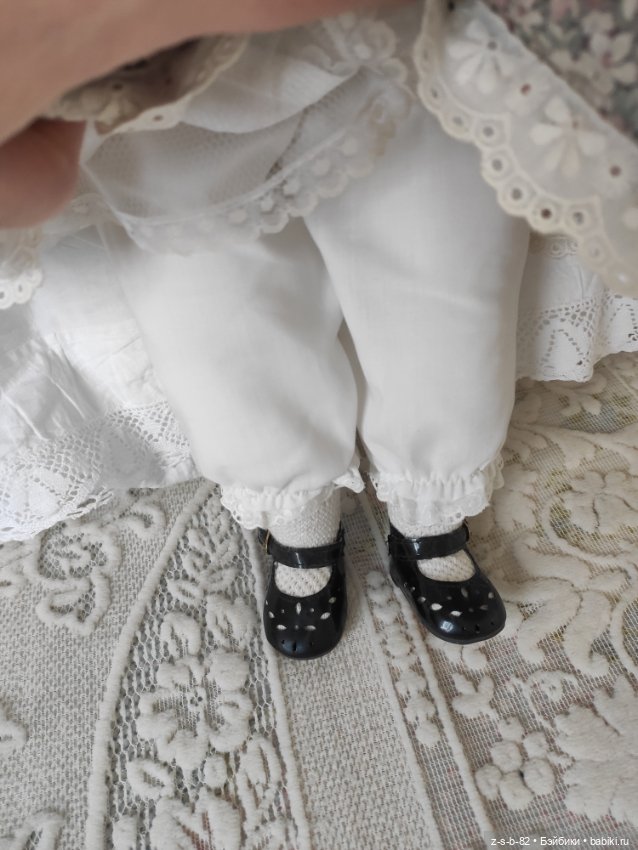 Очень хорошенькая Хильда — Реплики антикварных кукол (фото 7)