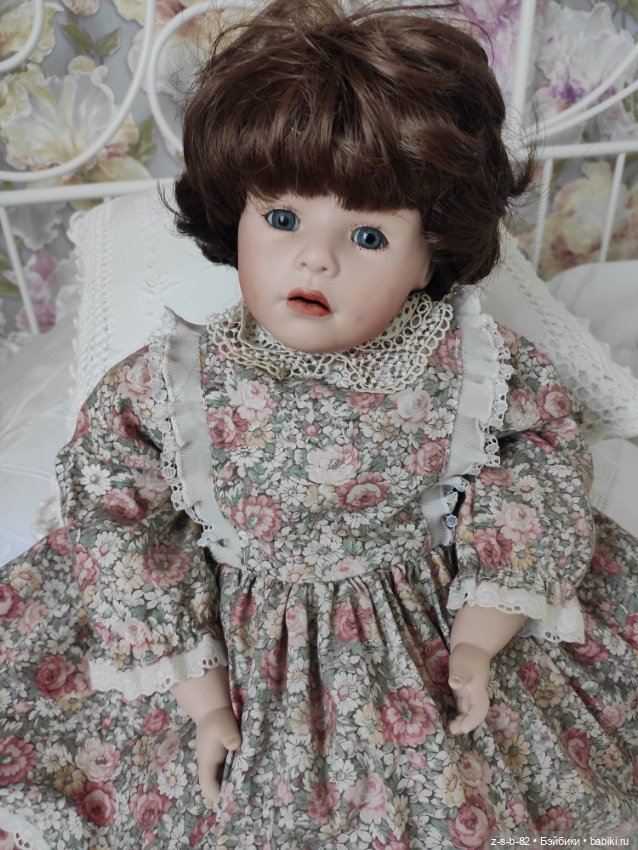 Очень хорошенькая Хильда — Реплики антикварных кукол (фото 6)
