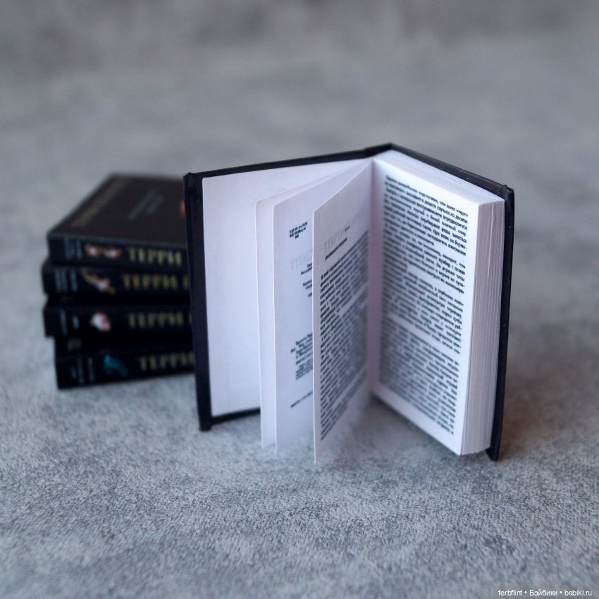 Книги Терри Пратчетта в масштабе 1:6 (фото 4)