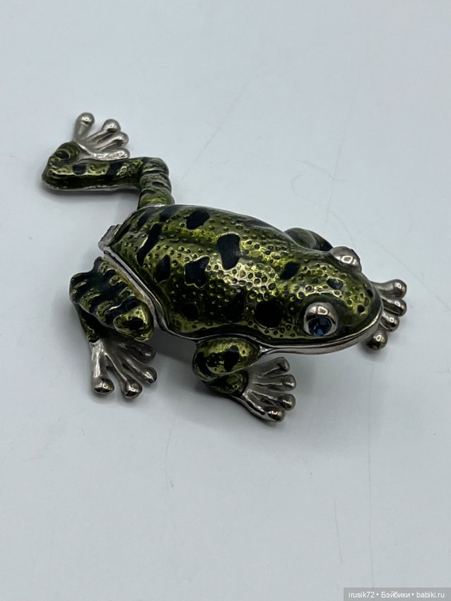 Шкатулка лягушка — Украшения и очки для кукол (фото 5)