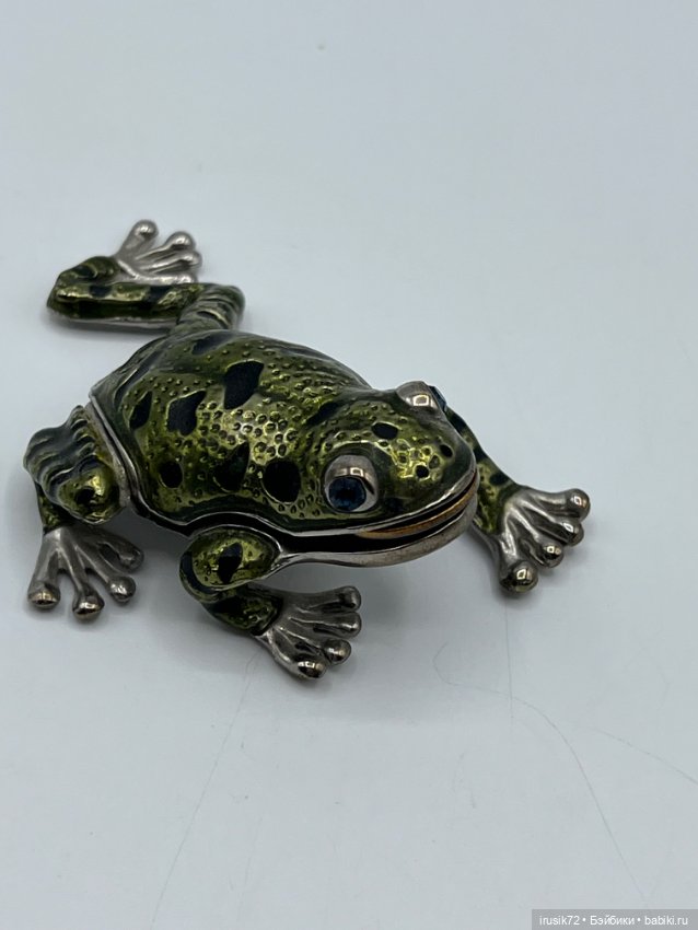 Шкатулка лягушка — Украшения и очки для кукол