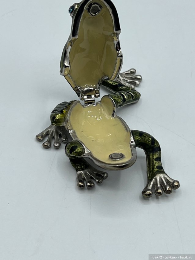 Шкатулка лягушка — Украшения и очки для кукол (фото 6)