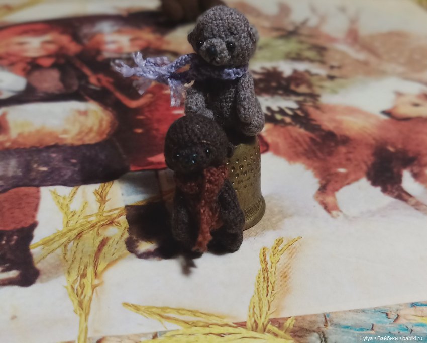 Свяжу либо сплету из бисера миниатюрную игрушечку для Вас и ваших куколок ☺️💖 (фото 2)