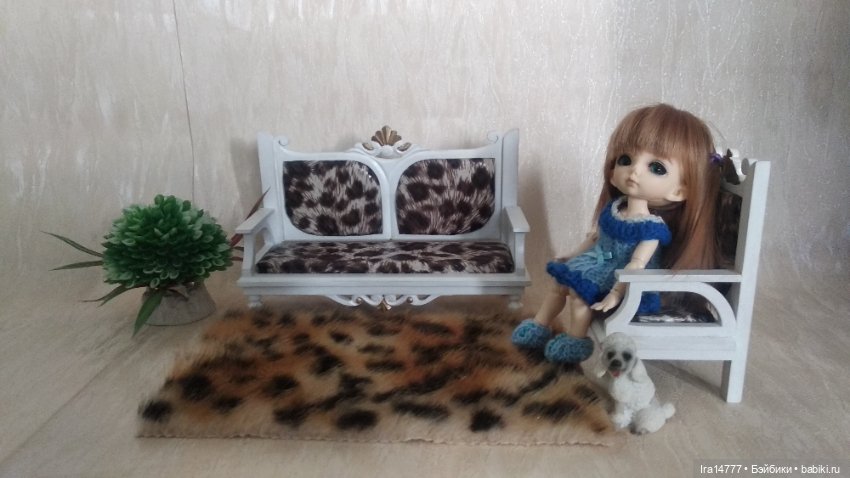 Продам мебельный гарнитур для кукол до 16 см (фото 2)