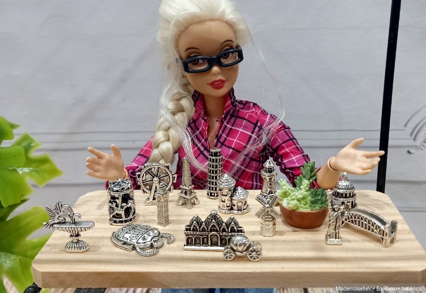 Мини сувениры "Мировые достопримечательности"