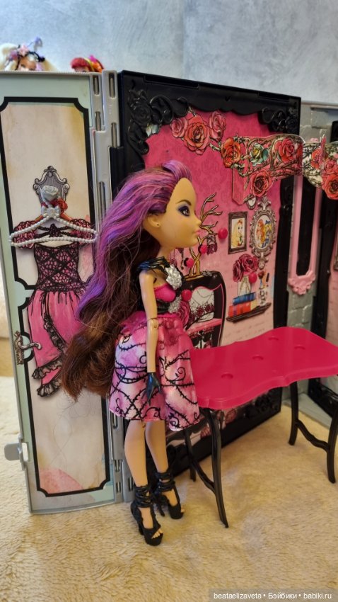 Кукла Ever After High "Бал коронации" Брайер Бьюти + комната-трансформер (фото 3)