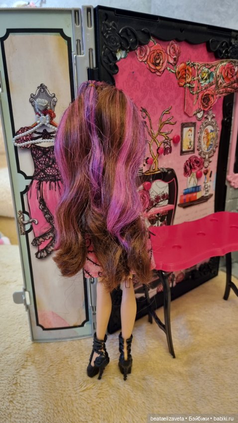 Кукла Ever After High "Бал коронации" Брайер Бьюти + комната-трансформер (фото 4)