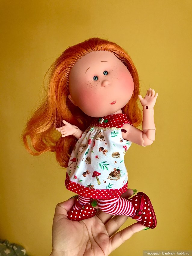 Шарнирное тело для куклы Mia (фото 8)