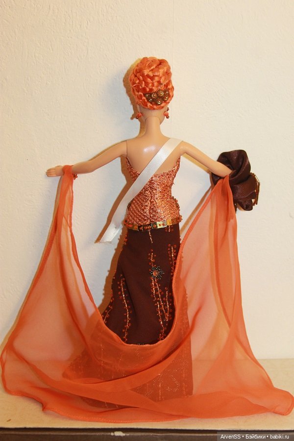 ООАК Mermaid Fantasy Kayla для конкурса Мисс University Miss French Guiana (фото 2)