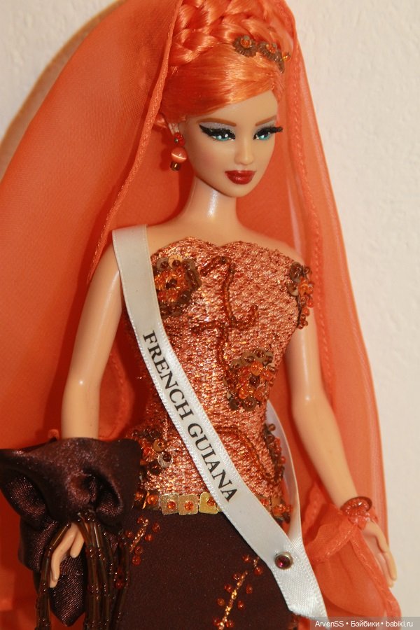 ООАК Mermaid Fantasy Kayla для конкурса Мисс University Miss French Guiana