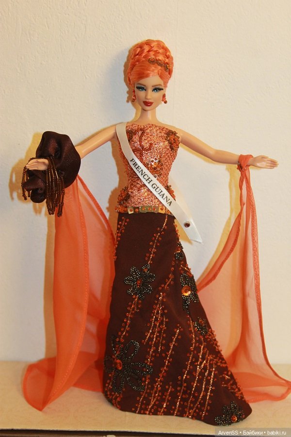 ООАК Mermaid Fantasy Kayla для конкурса Мисс University Miss French Guiana