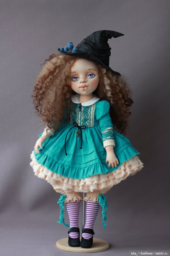 Авторская текстильная интерьерная кукла