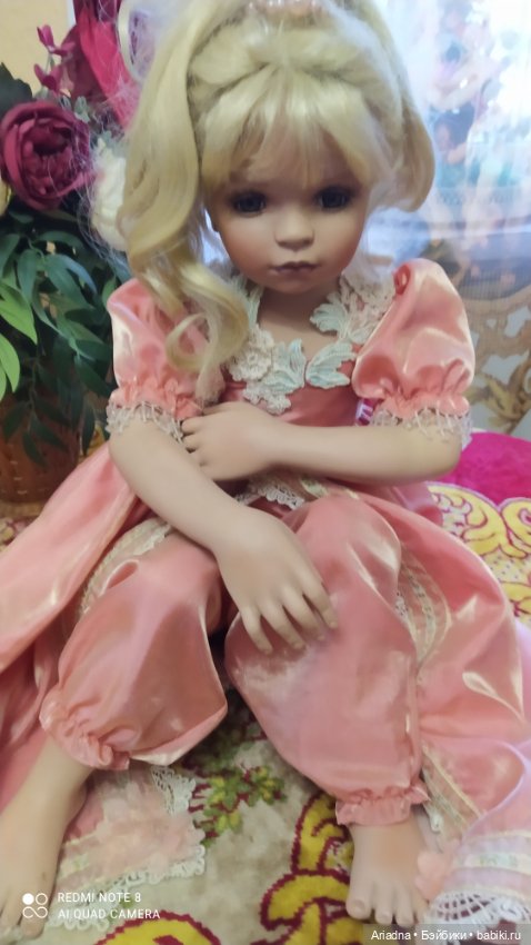 Редкая девочка — Фарфоровые куклы (фото 4)
