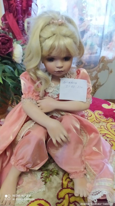 Редкая девочка — Фарфоровые куклы (фото 3)