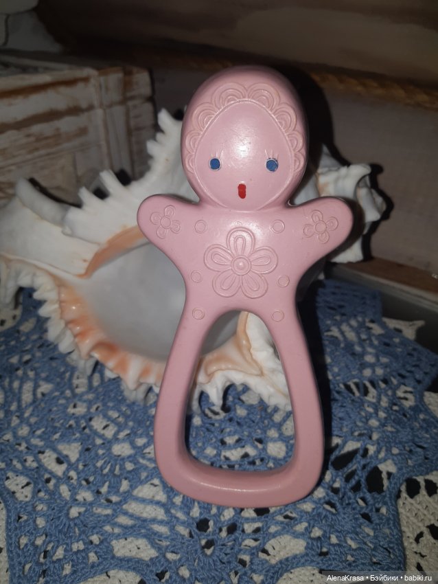 Погремушка СССР — Винтажные куклы и игрушки детства