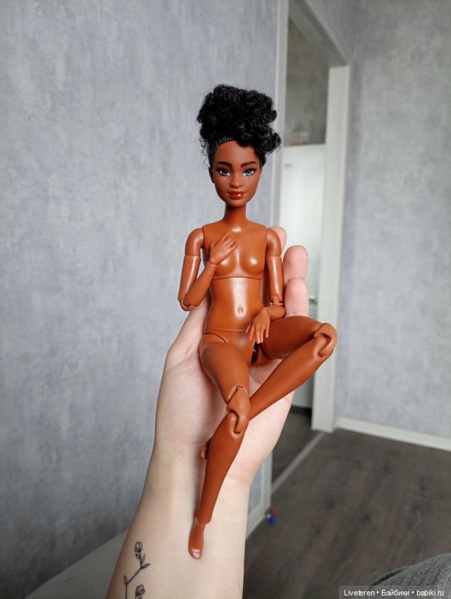 Barbie fashionistas 185 CUSTOM на теле mtm petite (фото 7)