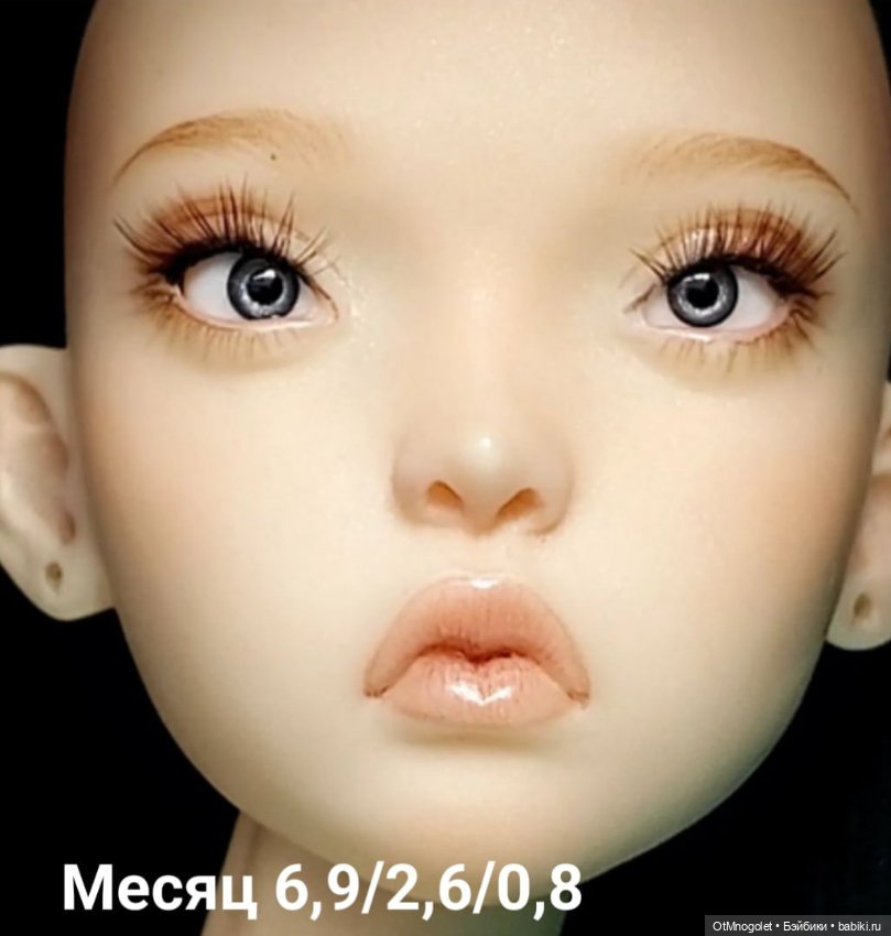 Глазки размер 6,9мм Радужка 2-4мм Popovy sisters