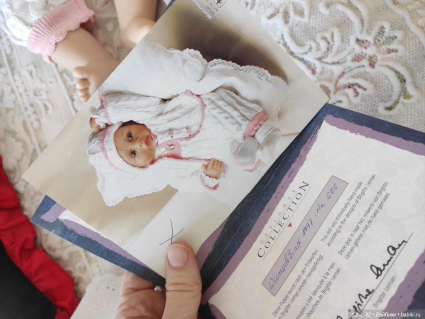 Ангелочек Brigitte Leman — Коллекционные куклы (фото 6)