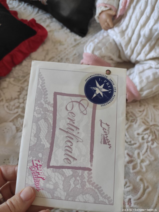 Ангелочек Brigitte Leman — Коллекционные куклы (фото 7)