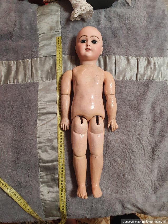 Антикварная француженка Эден бебе, 50 см
