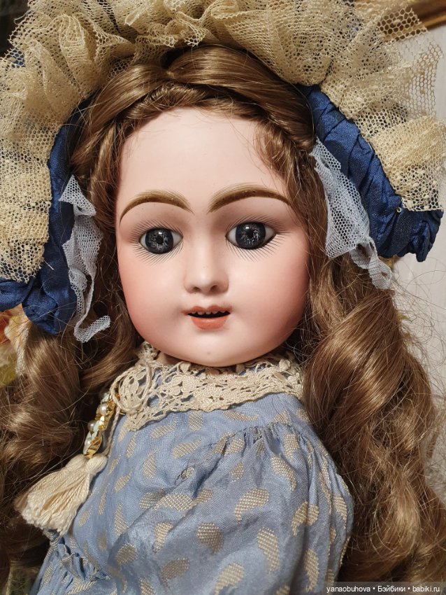 Антикварная француженка Эден бебе, 50 см (фото 7)