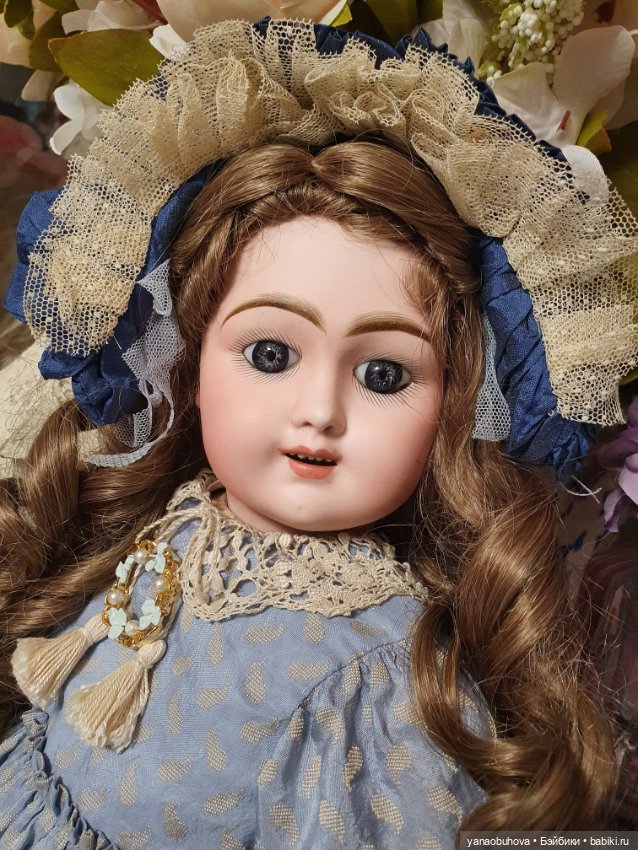 Антикварная француженка Эден бебе, 50 см (фото 5)