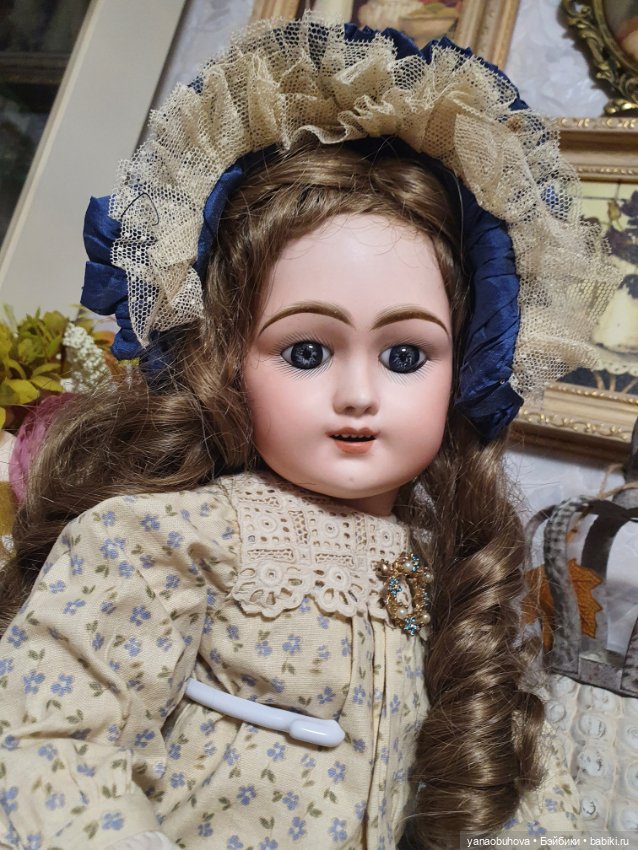 Антикварная француженка Эден бебе, 50 см (фото 8)