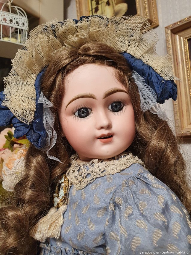 Антикварная француженка Эден бебе, 50 см (фото 6)