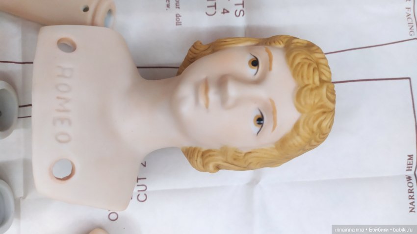 Реплика Ромео и Джульетта - сделай сам, 2 куклы (431.3.2) (фото 2)