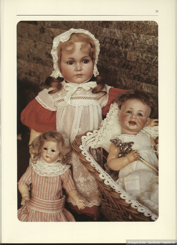 Книга о немецких антикварных куклах - Kostbare Puppen (фото 4)
