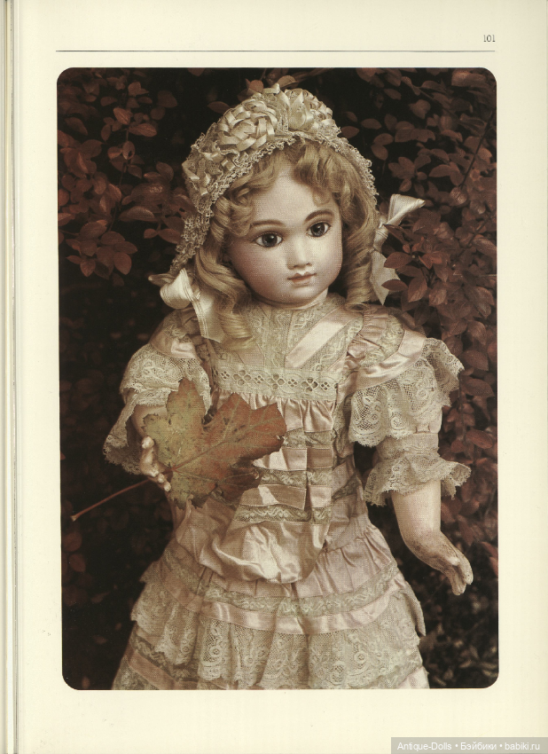 Книга о немецких антикварных куклах - Kostbare Puppen (фото 10)