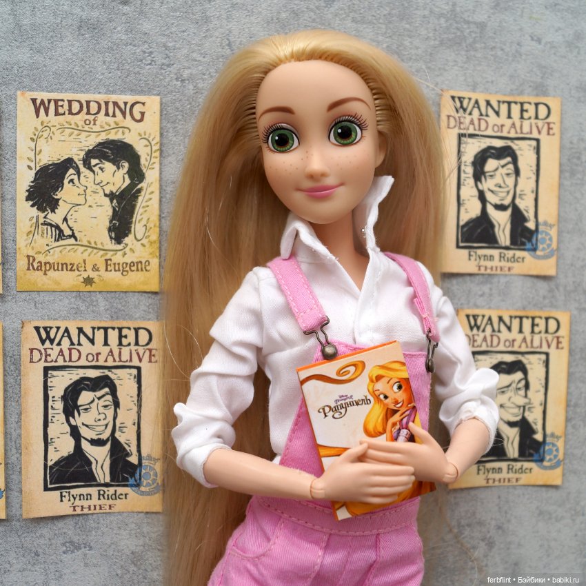 Набор из м/ф "Рапунцель" в масштабе 1:6 (фото 4)