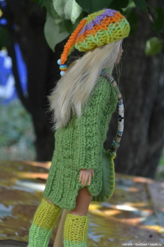 Костюм для Барби "Зеленое яблоко" (фото 2)