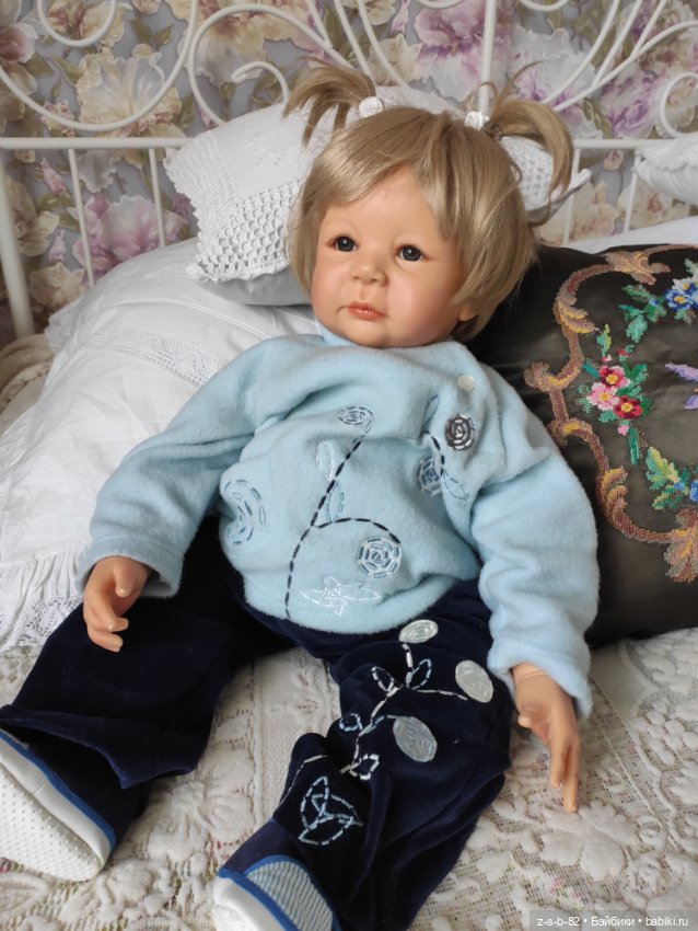 Реалистичная малышка Doris Stannat dolls, Дорис Штаннат (фото 7)