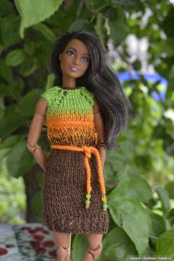 Платье для Барби. 2 варианта