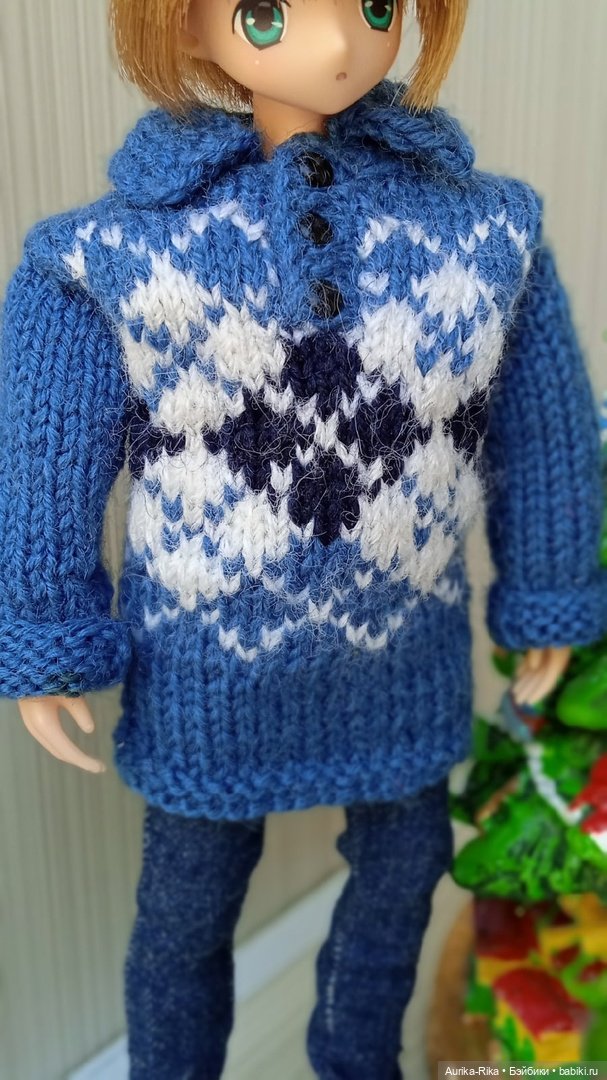 Замечательные свитерочки на Azone doll,Obitsu и похожих (фото 2)
