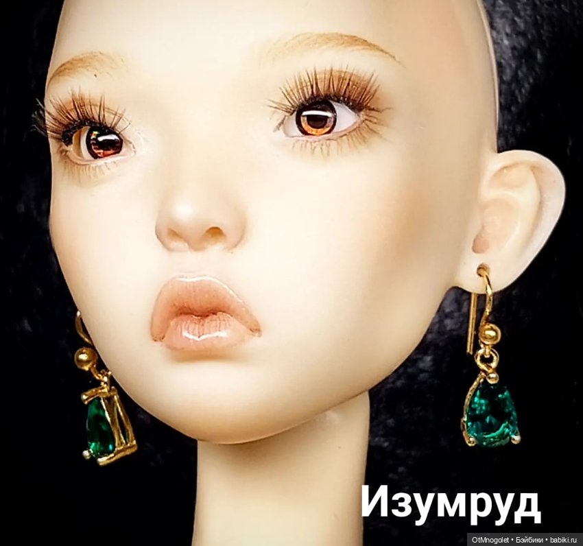 Серьги для кукол Рopovy, Tonner, Barbi (фото 2)