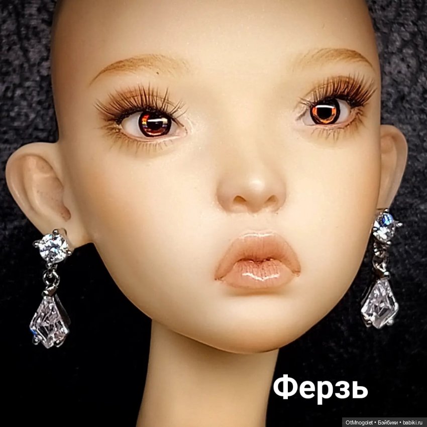 Серьги для кукол Рopovy, Tonner, Barbi