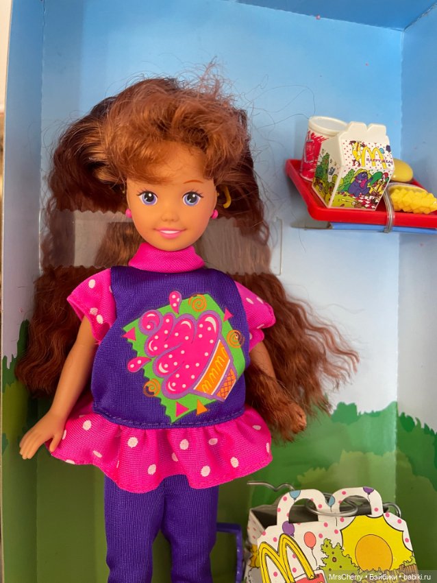 Whitney Happy meal / Витни (сестренка Барби) с миниатюрами от Макдональдс