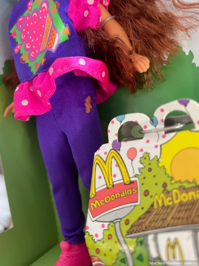 Whitney Happy meal / Витни (сестренка Барби) с миниатюрами от Макдональдс