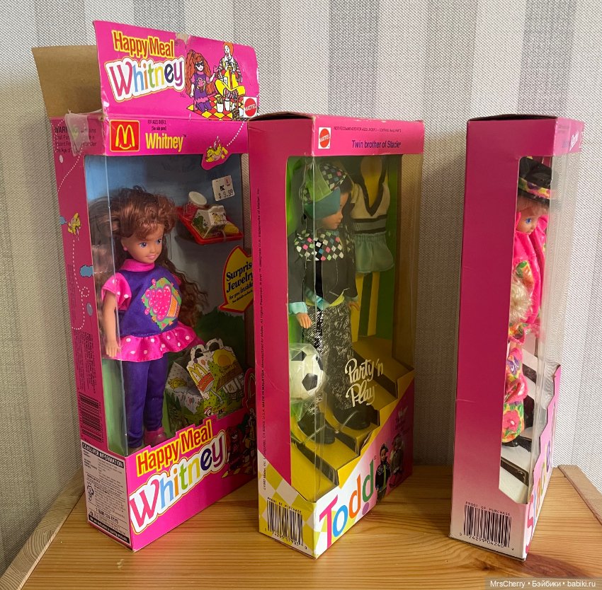 Whitney Happy meal / Витни (сестренка Барби) с миниатюрами от Макдональдс (фото 3)