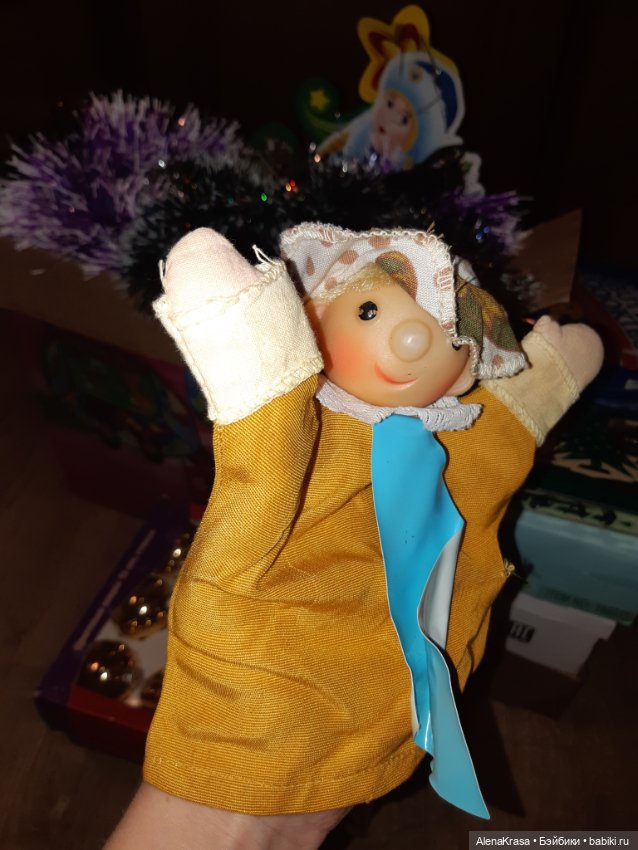 Кукла Незнайка и Карандаш СССР ,на руку